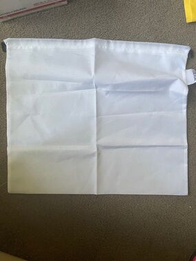 Authentic Versace jeans, couture White Drawstring Dust Bag